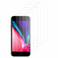 Apple iPhone 8 Plus 5.5": Lot / Pack de 5x Films de protection d'écran clear transparent