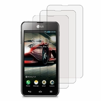 LG Optimus F5 P875 LTE: Lot / Pack de 3x Films de protection d'écran clear transparent