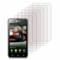 LG Optimus F5 P875 LTE: Lot / Pack de 6x Films de protection d'écran clear transparent