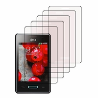 LG Optimus L3 II E430/ E425/ E435 Dual Sim: Lot / Pack de 5x Films de protection d'écran clear transparent