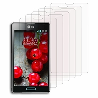 LG Optimus L7 II P710/ L7X P714: Lot / Pack de 6x Films de protection d'écran clear transparent