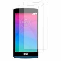 LG Leon 4G LTE H340N/ Tribute 2/ Tribute Duo LS665: Lot / Pack de 2x Films de protection d'écran clear transparent