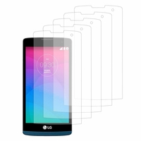 LG Leon 4G LTE H340N/ Tribute 2/ Tribute Duo LS665: Lot / Pack de 5x Films de protection d'écran clear transparent