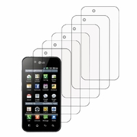 LG Optimus Black P970/ SCHWARZ: Lot / Pack de 6x Films de protection d'écran clear transparent