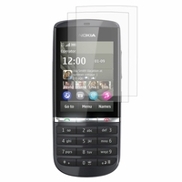 Nokia Asha 300: Lot / Pack de 2x Films de protection d'écran clear transparent