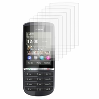 Nokia Asha 300: Lot / Pack de 6x Films de protection d'écran clear transparent