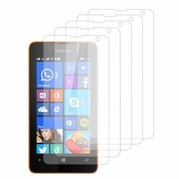 Microsoft Nokia Lumia 430 Dual SIM: Lot / Pack de 5x Films de protection d'écran clear transparent