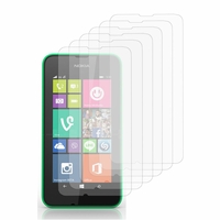 Nokia Lumia 530/ 530 Dual Sim/ RM-1017/ RM-1019: Lot / Pack de 6x Films de protection d'écran clear transparent
