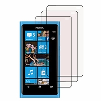 Nokia Lumia 800/ 800c/ Sea Ray: Lot / Pack de 3x Films de protection d'écran clear transparent