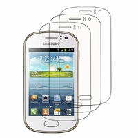 Samsung Galaxy Fame S6810: Lot / Pack de 3x Films de protection d'écran clear transparent