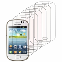 Samsung Galaxy Fame S6810: Lot / Pack de 6x Films de protection d'écran clear transparent