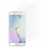 Samsung Galaxy S6 edge SM-G925/ S6 edge (CDMA)/ G925F/ G925T/ G9250/ G925A/ G925FQ/ G925L/ G925P/ G925R/ G925V/ G925W8 (non compatible Galaxy S6/ S6 edge+ Plus): Lot / Pack de 5x Films de protection d'écran clear transparent