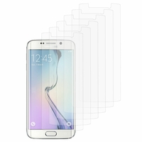 Samsung Galaxy S6 edge SM-G925/ S6 edge (CDMA)/ G925F/ G925T/ G9250/ G925A/ G925FQ/ G925L/ G925P/ G925R/ G925V/ G925W8 (non compatible Galaxy S6/ S6 edge+ Plus): Lot / Pack de 6x Films de protection d'écran clear transparent