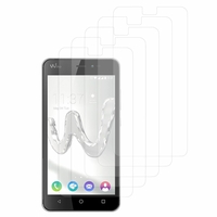 Wiko FREDDY 4G 5.0": Lot / Pack de 5x Films de protection d'écran clear transparent