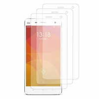 Xiaomi Mi 4/ Mi 4 LTE (non compatible Xiaomi Mi 4i/ Mi 4c): Lot / Pack de 3x Films de protection d'écran clear transparent