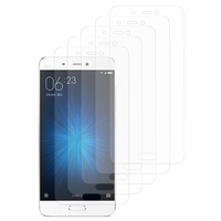 Xiaomi Mi 5: Lot / Pack de 5x Films de protection d'écran clear transparent
