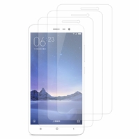 Xiaomi Redmi Note 3/ Note 3 Pro/ Note 3 (MediaTek): Lot / Pack de 3x Films de protection d'écran clear transparent