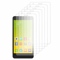 Xiaomi Redmi 2/ Redmi 2A/ Hongmi 2/ Redmi 2 Prime: Lot / Pack de 6x Films de protection d'écran clear transparent