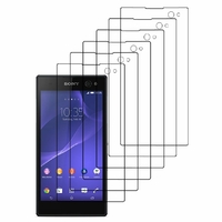 Sony Xperia C3 D2533/ Xperia C3 Dual D2502: Lot / Pack de 6x Films de protection d'écran clear transparent