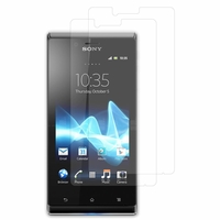 Sony Xperia J St26i/ ST26a: Lot / Pack de 2x Films de protection d'écran clear transparent