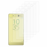 Sony Xperia XA Ultra/ Ultra Dual F3211 F3212 F3215 F3216 F3213 (non compatible Xperia XA): Lot / Pack de 5x Films de protection d'écran clear transparent