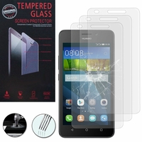 Huawei Ascend Y635: Lot / Pack de 3 Films de protection d'écran Verre Trempé