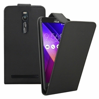 Asus Zenfone 2 ZE550ML/ ZE551ML/ Zenfone 2 Deluxe ZE551ML: Etui Simili Cuir - NOIR