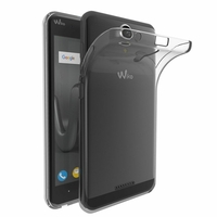 Wiko Harry 4G 5.0": Coque Silicone gel UltraSlim et Ajustement parfait - TRANSPARENT