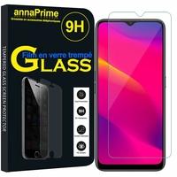 Oppo A11 6.5" PCHM10, PCHT10 [Les Dimensions EXACTES du telephone: 163.6 x 75.6 x 9.1 mm]: 1 Film de protection d'écran Verre Trempé