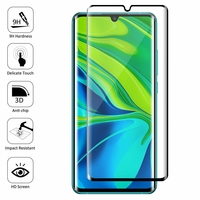 Xiaomi Mi CC9 Pro 6.47" M1910F4E (non compatible Xiaomi Mi CC9 6.39"/ Mi CC9E 6.01"): 1 Film en Verre Trempé Bord Incurvé Resistant