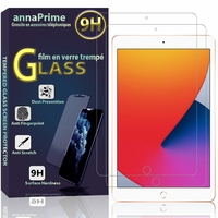 Apple iPad 10.2 (2020)/ iPad 8th Gen/ iPad (8th generation) A2428 A2429 A2270 A2430 [Les Dimensions EXACTES du Tablette: 250.6 x 174.1 x 7.5 mm]: Lot / Pack de 2 Films de protection d'écran Verre Trempé