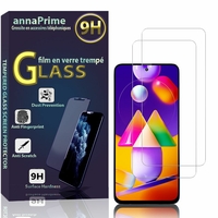 Samsung Galaxy M31S 6.5" SM-M317F SM-M317F/DS SM-M317F/DSN (non compatible Galaxy M31 6.4"): Lot / Pack de 2 Films de protection d'écran Verre Trempé
