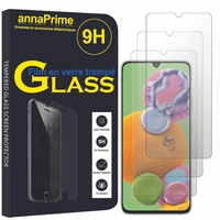 Samsung Galaxy A90 5G 6.7" SM-A908B A908N A908Q A9080 (non compatible Galaxy A90 4G): Lot / Pack de 3 Films de protection d'écran Verre Trempé