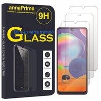 Samsung Galaxy A31 6.4" SM-A315F A315N A315F/DS A315G/DS A315G/DSL A315G/L [Les Dimensions EXACTES du telephone: 159.3 x 73.1 x 8.6 mm]: Lot / Pack de 3 Films de protection d'écran Verre Trempé
