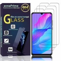 Huawei P Smart S/ Huawei Y8p 6.3" AQM-LX1 AQM-LX10 (non compatible Huawei P smart 5.65"): Lot / Pack de 3 Films de protection d'écran Verre Trempé