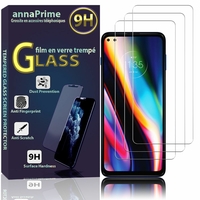 Motorola Moto G 5G Plus 6.7" XT2075 XT2075-2 XT2075-3 (non compatible Motorola Moto G5 5.0"): Lot / Pack de 3 Films de protection d'écran Verre Trempé