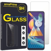 Samsung Galaxy M11 6.4" SM-M115F M115F/DS M115F/DSN [Les Dimensions EXACTES du telephone: 161.4 x 76.3 x 9 mm]: 1 Film de protection d'écran Verre Trempé