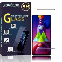 Samsung Galaxy M51 6.7" SM-M515F SM-M515F/DSN [Les Dimensions EXACTES du telephone: 163.9 x 76.3 x 9.5 mm]: 1 Film de protection d'écran Verre Trempé