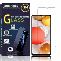 Samsung Galaxy A42 5G 6.6" SM-A426B SM-A426B/DS [Les Dimensions EXACTES du telephone: 164.4 x 75.9 x 8.6 mm]: 1 Film de protection d'écran Verre Trempé