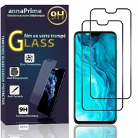 Honor 9X Lite 6.5" JSN-L21 JSN-L22 JSN-L23 (non compatible Honor 9X 6.59"): Lot / Pack de 2 Films de protection d'écran Verre Trempé