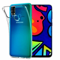 Samsung Galaxy M21s 6.4" SM-F415F SM-F415F/DS [Les Dimensions EXACTES du telephone: 159.2 x 75.1 x 8.9 mm]: Coque Silicone gel UltraSlim et Ajustement parfait - TRANSPARENT