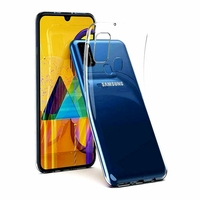 Samsung Galaxy M30S 6.4" SM-M307F/DS M307FN/DS (non compatible Galaxy M30): Coque Silicone gel UltraSlim et Ajustement parfait - TRANSPARENT