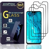 Honor 9X Lite 6.5" JSN-L21 JSN-L22 JSN-L23 (non compatible Honor 9X 6.59"): Lot / Pack de 3 Films de protection d'écran Verre Trempé