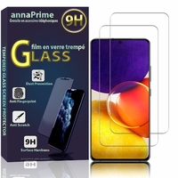 Samsung Galaxy Quantum 2 6.7" SM-A826S [Les Dimensions EXACTES du telephone: 161.9 x 73.8 x 8.1 mm]: Lot / Pack de 2 Films de protection d'écran Verre Trempé