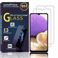 Samsung Galaxy A32 5G 6.5" SM-A326B SM-A326B/DS SM-A326BR/DS SM-A326BR SM-A326U (non compatible Galaxy A32/ A32 4G 6.4"): Lot / Pack de 2 Films de protection d'écran Verre Trempé