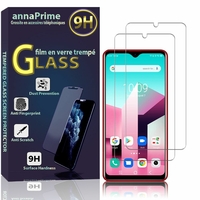 Blackview A80 Plus 6.49" (non compatible Blackview A80 6.21") [Les Dimensions EXACTES du telephone: 162.75 x 77 x 8.8 mm]: Lot / Pack de 2 Films de protection d'écran Verre Trempé