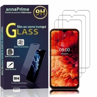 Ulefone Note 8/ Note 8P 5.5" [Les Dimensions EXACTES du telephone: 141.7 x 66.5 x 12 mm]: Lot / Pack de 3 Films de protection d'écran Verre Trempé