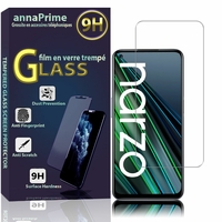 Realme Narzo 30 5G 6.5" (non compatible Realme Narzo 30 4G) [Les Dimensions EXACTES du telephone: 162.5 x 74.8 x 8.5 mm]: 1 Film de protection d'écran Verre Trempé