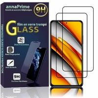 Xiaomi Poco F3/ Mi 11i 6.67" M2012K11AG M2012K11G (non compatible Xiaomi Mi 11 6.81"): Lot / Pack de 2 Films de protection d'écran Verre Trempé