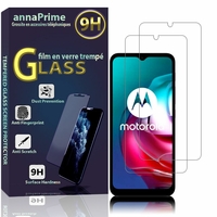 Motorola Moto G10/ G20/ G30 6.5" XT2129-1 XT2129-2 XT2128-1 XT2128-2 XT2127-2 PAML0000IN: Lot / Pack de 2 Films de protection d'écran Verre Trempé